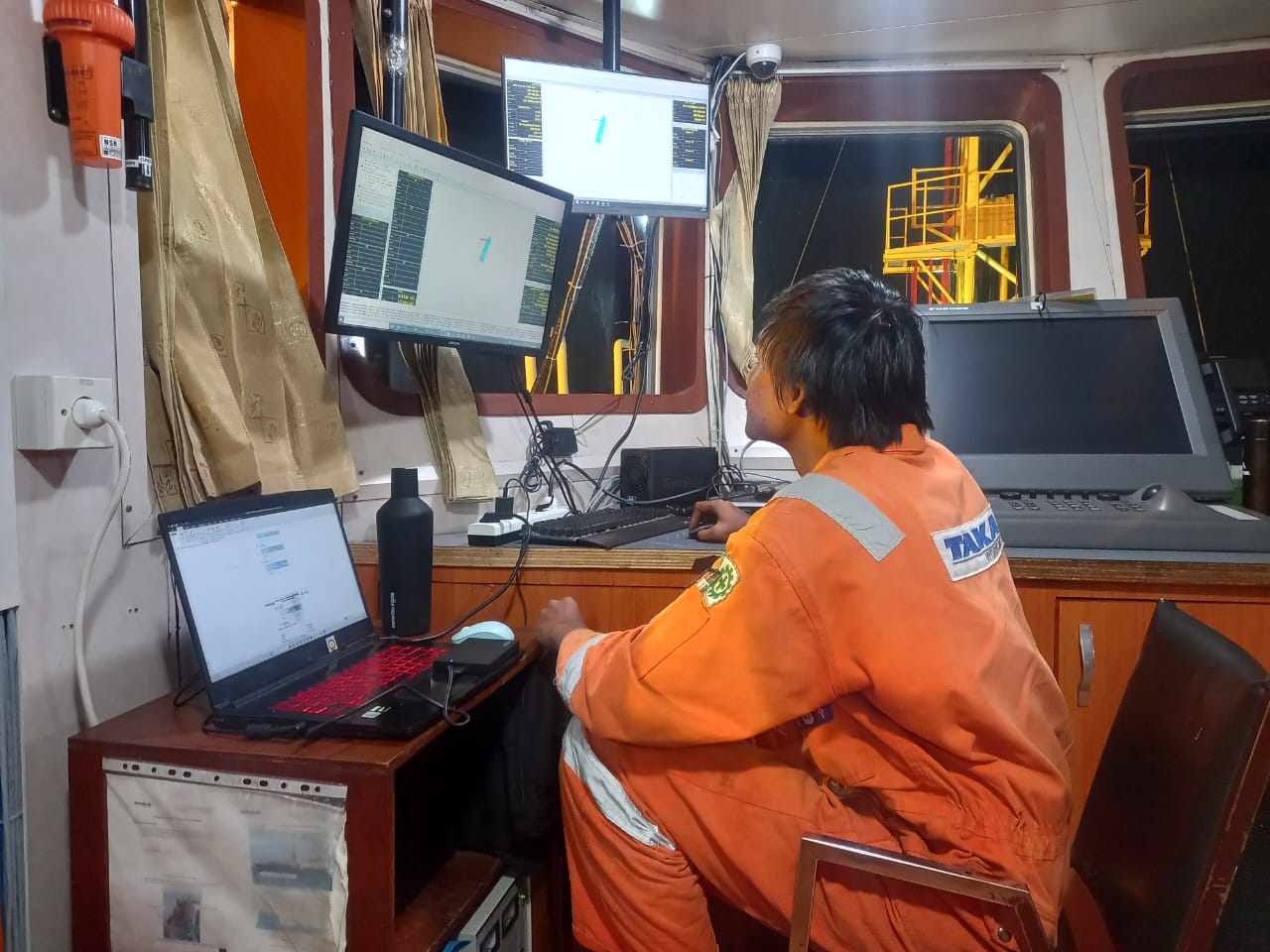Survey data processing at work