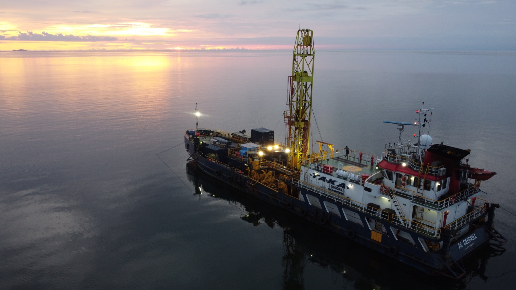 Taka Group Management Trainee Program Batch XI - AG Geodrill Vessel